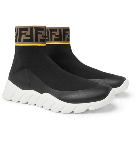 fendi sneakers price|fendi knit high top sneakers.